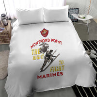 Montford Point Marines Bedding Set The Right To Fight - White - Wonder Print Shop