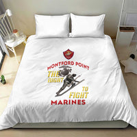 Montford Point Marines Bedding Set The Right To Fight - White - Wonder Print Shop