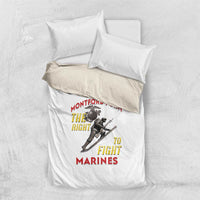 Montford Point Marines Bedding Set The Right To Fight - White - Wonder Print Shop