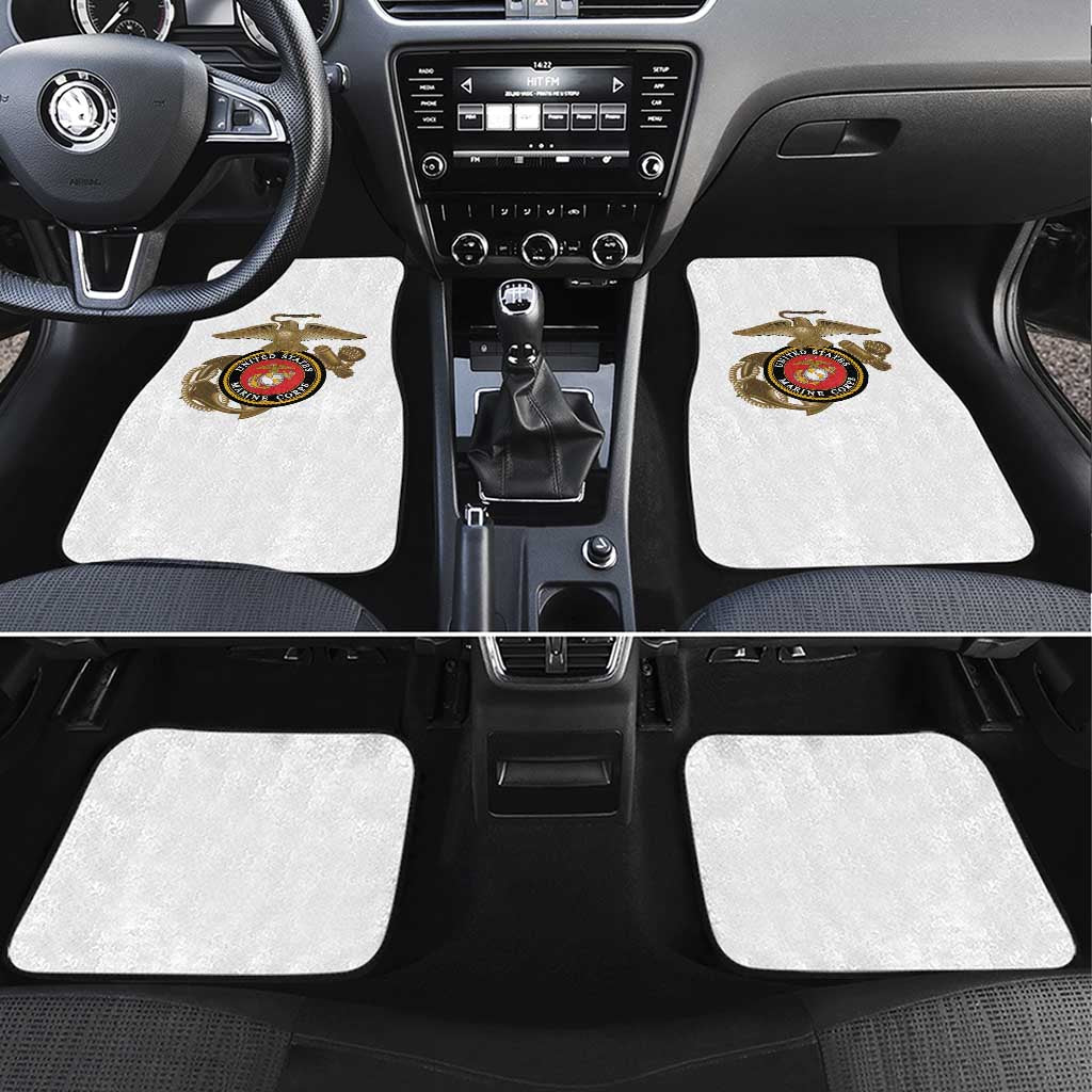 Montford Point Marines Car Mats The Right To Fight - White - Wonder Print Shop