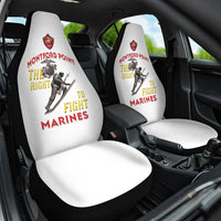 Montford Point Marines Car Seat Cover The Right To Fight - White - Wonder Print Shop