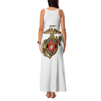 Montford Point Marines Family Matching Tank Maxi Dress and Hawaiian Shirt The Right To Fight - White - Wonder Print Shop