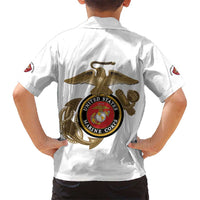 Montford Point Marines Hawaiian Shirt The Right To Fight - White - Wonder Print Shop