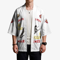 Montford Point Marines Kimono The Right To Fight - White - Wonder Print Shop