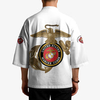 Montford Point Marines Kimono The Right To Fight - White - Wonder Print Shop