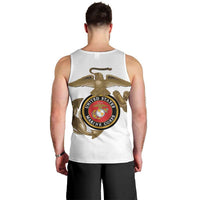 Montford Point Marines Men Tank Top The Right To Fight - White - Wonder Print Shop