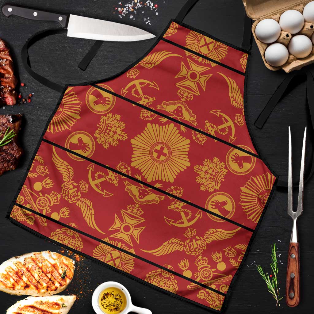 Lesotho Seanamarena Kharetsa Royal Red Apron Basotho Traditional Blanket Style - Wonder Print Shop