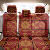 Lesotho Seanamarena Kharetsa Royal Red Back Car Seat Cover Basotho Traditional Blanket Style - Wonder Print Shop