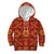 Lesotho Seanamarena Kharetsa Royal Red Kid Hoodie Basotho Traditional Blanket Style - Wonder Print Shop