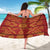 Lesotho Seanamarena Kharetsa Royal Red Sarong Basotho Traditional Blanket Style - Wonder Print Shop