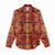Lesotho Seanamarena Kharetsa Royal Red Women Casual Shirt Basotho Traditional Blanket Style - Wonder Print Shop