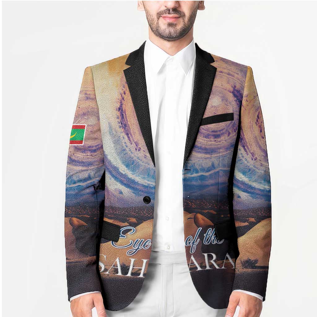 Mauritania Richat Structure Blazer Eyes of the Sahara - Wonder Print Shop