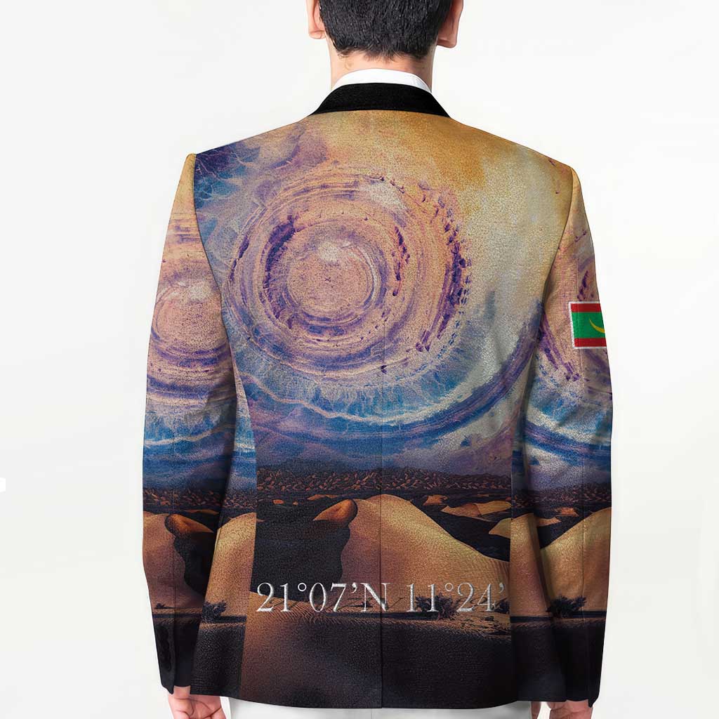 Mauritania Richat Structure Blazer Eyes of the Sahara - Wonder Print Shop