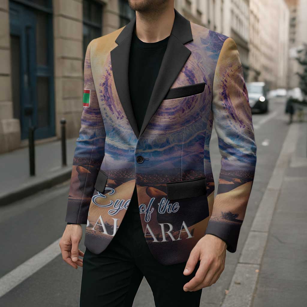 Mauritania Richat Structure Blazer Eyes of the Sahara - Wonder Print Shop
