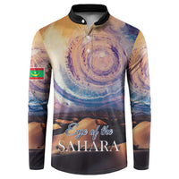 Mauritania Richat Structure Button Sweatshirt Eyes of the Sahara - Wonder Print Shop