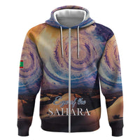 Mauritania Richat Structure Hoodie Eyes of the Sahara - Wonder Print Shop