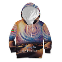 Mauritania Richat Structure Kid Hoodie Eyes of the Sahara - Wonder Print Shop