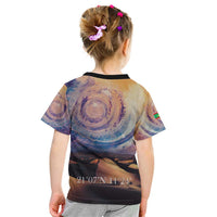 Mauritania Richat Structure Kid T Shirt Eyes of the Sahara - Wonder Print Shop