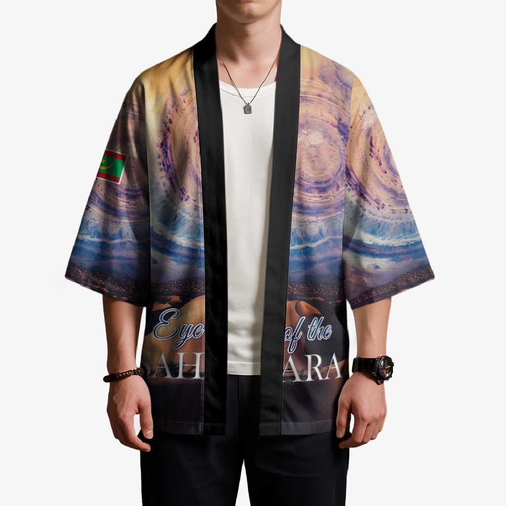 Mauritania Richat Structure Kimono Eyes of the Sahara - Wonder Print Shop