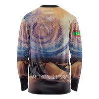 Mauritania Richat Structure Long Sleeve Shirt Eyes of the Sahara - Wonder Print Shop
