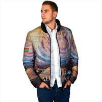 Mauritania Richat Structure Padded Jacket Eyes of the Sahara - Wonder Print Shop