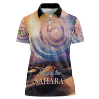 Mauritania Richat Structure Women Polo Shirt Eyes of the Sahara - Wonder Print Shop