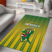 Custom Dominica Cricket Area Rug Sporty Style - Wonder Print Shop