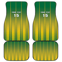Custom Dominica Cricket Car Mats Sporty Style - Wonder Print Shop