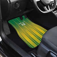 Custom Dominica Cricket Car Mats Sporty Style - Wonder Print Shop