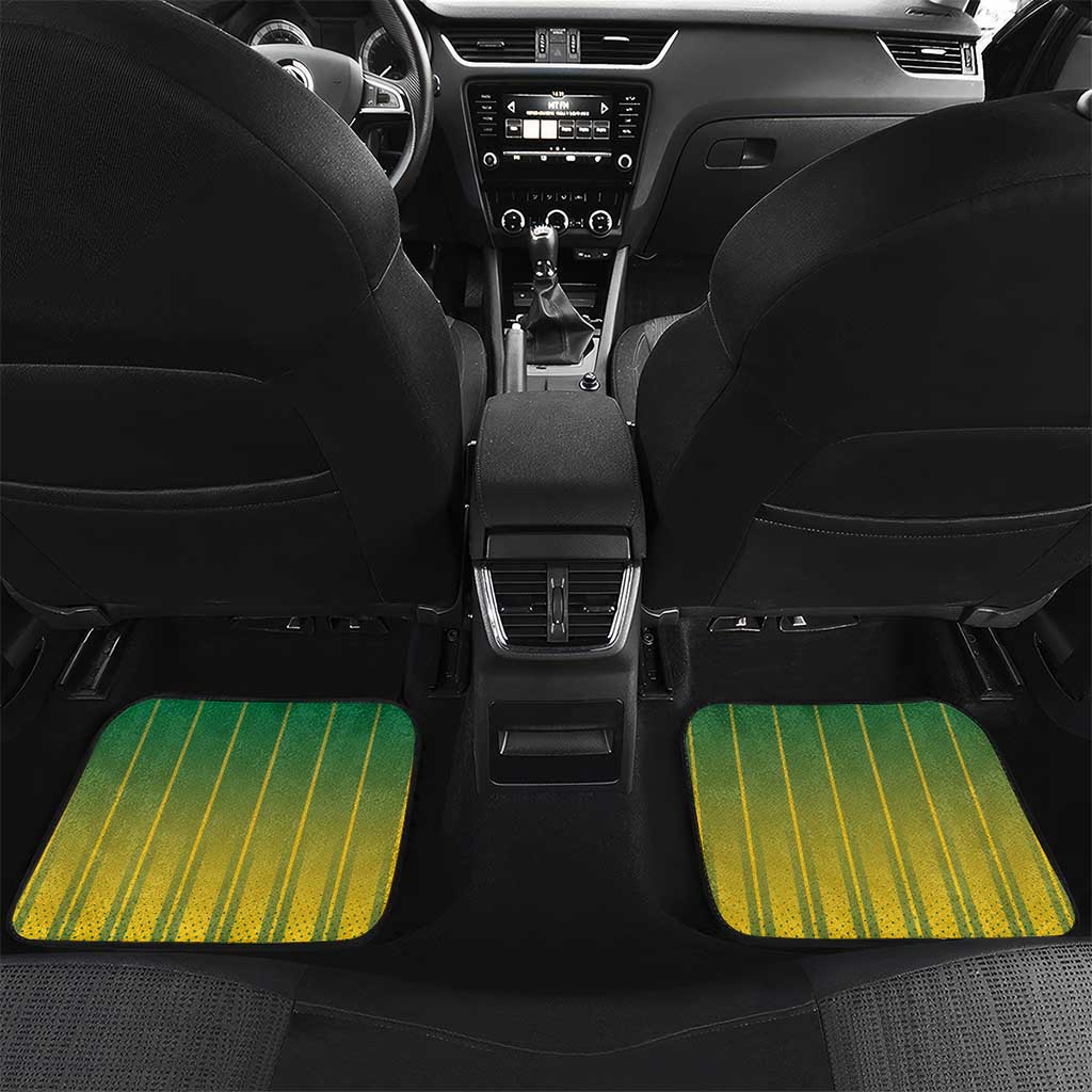Custom Dominica Cricket Car Mats Sporty Style - Wonder Print Shop