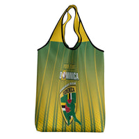 Custom Dominica Cricket Grocery Bag Sporty Style