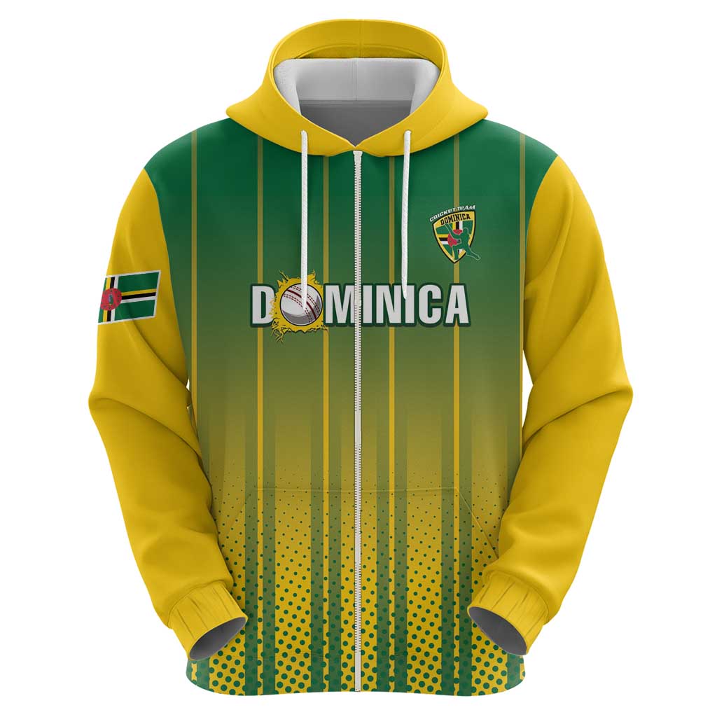 Custom Dominica Cricket Hoodie Sporty Style - Wonder Print Shop