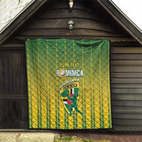 Custom Dominica Cricket Quilt Sporty Style - Wonder Print Shop