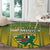 Custom Dominica Cricket Round Carpet Sporty Style