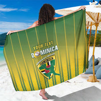 Custom Dominica Cricket Sarong Sporty Style - Wonder Print Shop