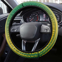 Dominica Cricket Steering Wheel Cover Sporty Style - Wonder Print Shop