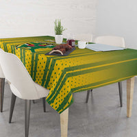 Custom Dominica Cricket Tablecloth Sporty Style - Wonder Print Shop