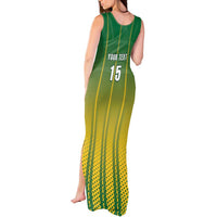 Custom Dominica Cricket Tank Maxi Dress Sporty Style - Wonder Print Shop