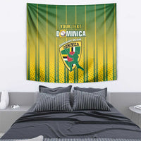 Custom Dominica Cricket Tapestry Sporty Style - Wonder Print Shop