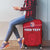 Custom Liberia Football Luggage Cover Lion Mascot - Red - Wonder Print Shop