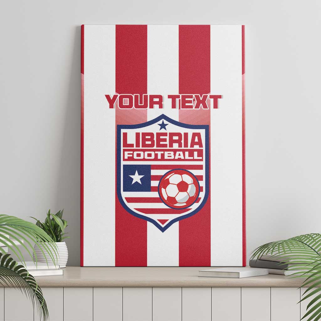 Custom Liberia Football Canvas Wall Art Sporty Style - Wonder Print Shop