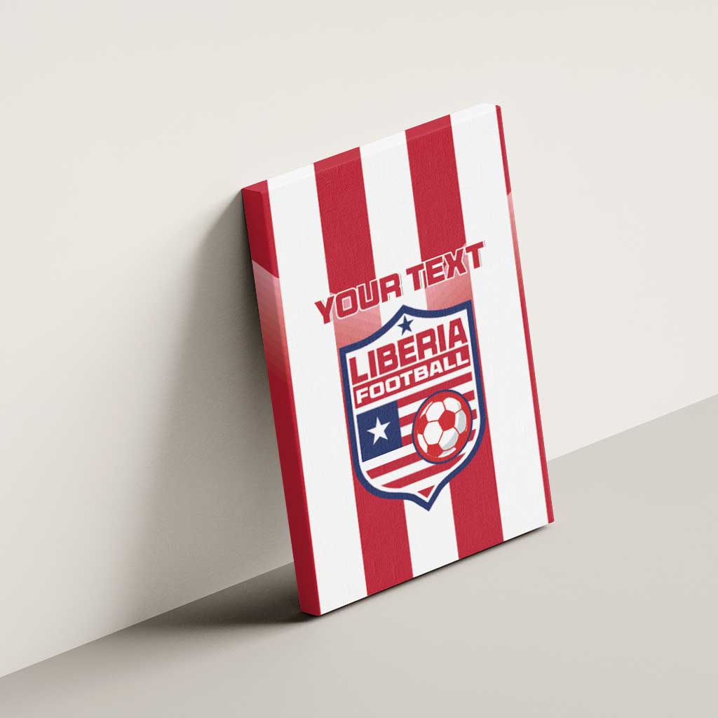Custom Liberia Football Canvas Wall Art Sporty Style - Wonder Print Shop