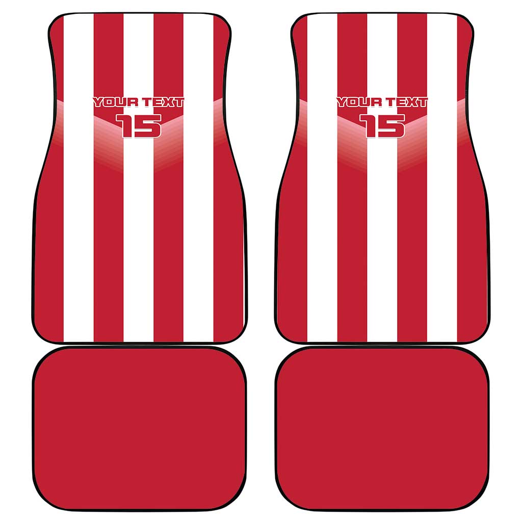 Custom Liberia Football Car Mats Sporty Style - Wonder Print Shop