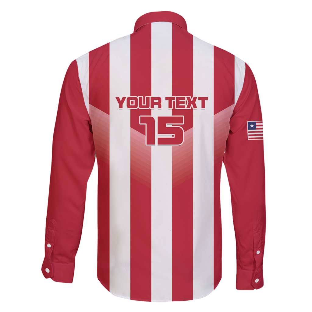 Custom Liberia Football Family Matching Long Sleeve Bodycon Dress and Hawaiian Shirt Sporty Style - Wonder Print Shop