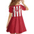 Custom Liberia Football Family Matching Off The Shoulder Long Sleeve Dress and Hawaiian Shirt Sporty Style - Wonder Print Shop