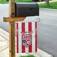 Custom Liberia Football Garden Flag Sporty Style - Wonder Print Shop