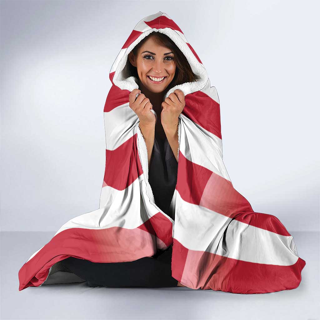 Custom Liberia Football Hooded Blanket Sporty Style