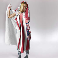 Custom Liberia Football Hooded Blanket Sporty Style