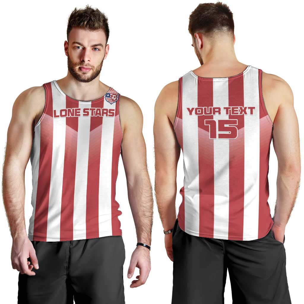Custom Liberia Football Men Tank Top Sporty Style - Wonder Print Shop