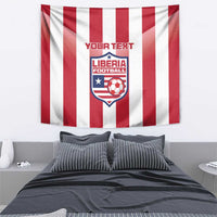 Custom Liberia Football Tapestry Sporty Style - Wonder Print Shop